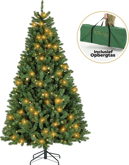 Ozocozy kunstkerstboom 210 cm met 450 LED — kunstkerstboom van Ozocozy